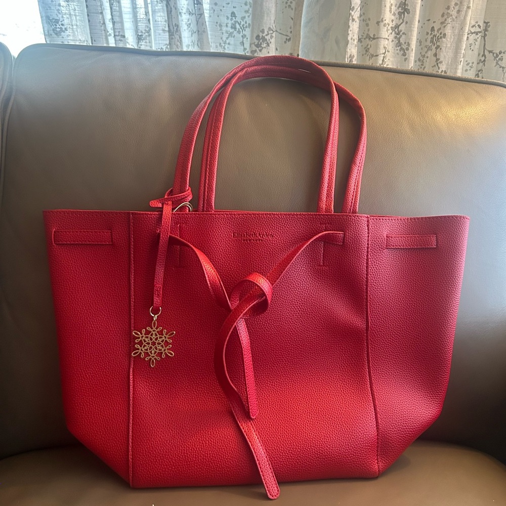 Elizabeth Arden Vibrant Red ❤️♥️Bucket and Tote Bag - Picture 3 of 17